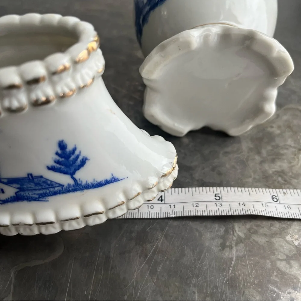 Windmill Oil Lamp ceramic